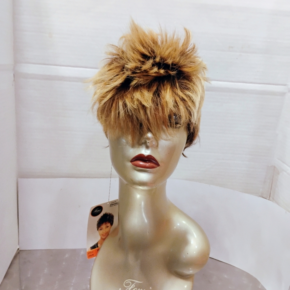 Stylish Brown and Blonde Women's Wig